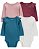 KIT BODY 4 PEÇAS LISO CARTER´S MENINA - Imagem 1