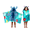 TOALHA COM CAPUZ LILO STITCH INFANTIL - Imagem 4