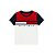CAMISETA TOMMY INFANTIL VERMELHA FITADA - Imagem 1