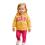 MOLETOM GAP INFANTIL FEMININO FLORAL COM ZIPER - Imagem 2