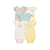 KIT BODY CARTERS 5 PEÇAS FLORAL MENINA - Imagem 1