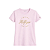 CAMISETA CASUAL FEMININA TOMMY ROSA CLARO - Imagem 3
