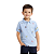 CAMISA POLO TOMMY INFANTIL AZUL COM ESTAMPAS - Imagem 1