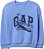 Moletom Infantil GAP Azul Nave Espacial Original Importado - Imagem 2