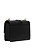 Bolsa Michael Kors Preta Greenwich Transversal Couro Alça Corrente Logo MK - Imagem 4