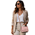 Bolsa Feminina Michael Kors Transversal Rosa Couro Saffiano - Imagem 1