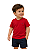 Camiseta Infantil Tommy Hilfiger Vermelha Básica Premium em Algodão - Imagem 1