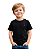 Camiseta Infantil Tommy Hilfiger Básica Preta em Algodão com Logo Bordado - Imagem 1