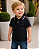 Camiseta Polo baby Tommy Hilfiger Preta em Algodão com Logo Bordado - Imagem 2