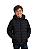 Jaqueta Tommy Puffer Preta com Capuz - Imagem 1