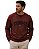 Moletom Tommy Hilfiger Masculino Bordado Terracota - Imagem 1