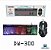 Kit Teclado Mouse Gamer Rgb Semi Mecânico 3200dpi Multimídia - Imagem 5