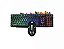 Kit Teclado Mouse Gamer Rgb Semi Mecânico 3200dpi Multimídia - Imagem 7