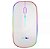 Mouse Sem Fio Para Notebook Recarregável RGB RF6800 - Imagem 3