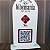 Placa QR Code Modelo Redonda com 1 código - Imagem 3