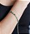 Pulseira De Prata Com Esmeralda - Imagem 1