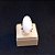 Anel Banhado a ouro 18k de Quartzo Branco. - Imagem 2