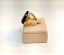 Anel Banhado a ouro 18k de Onix gota. - Imagem 3