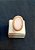 Anel Banhado a ouro 18k de Quartzo Rosa Natural - Imagem 4