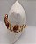 Pulseira Banhada a ouro 18k de Jaspe Policromo Natural. - Imagem 4