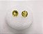 Quartzo Green Gold Redondo Par 12 mm - Imagem 1