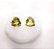Quartzo Green Gold Trilhon Par 14mm - Imagem 1