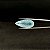 Água Marinha Facetada Gota Alongada 14,5x34mm - Imagem 1