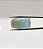 Água Marinha Cabochão Bicolor Retangular 15x26mm - Imagem 2