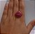 Rodonita Cabochão Forma Livre 17x18,5mm - Imagem 1