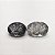 Quartzo Diverso Grafite Facetado Oval Par 12x16mm - Imagem 1