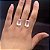 Quartzo Diverso Rosa Suave Retangular Par 12x16mm - Imagem 2