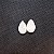 Quartzo Diverso Ágata Brilho Natural Gota Par 13,5x21mm - Imagem 5