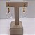 Brinco Banhado a ouro 18k de Cristal 056. - Imagem 4
