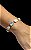 Pulseira Banhada a ouro 18k de Pedra da Lua. - Imagem 1