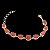 Pulseira Banhada a ouro 18k de Pedra do Sol. - Imagem 3