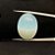 Água Marinha Cabochão Bicolor Oval 19x25mm - Imagem 1