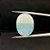 Água Marinha Cabochão Bicolor Oval 19x25mm - Imagem 3