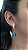 Colar E Brinco Banhado A Ouro 18k De Zircônia Azul Sky ML62 - Imagem 3