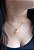 Colar E Brinco Banhado A Ouro 18k De Cornalina Natural ML119 - Imagem 4