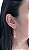 Colar E Brinco Banhado A Ouro 18k De Quartzo Rosa ML123 - Imagem 7