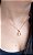Colar E Brinco Banhado A Ouro 18k De Cristal Príncipe ML127 - Imagem 4
