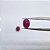 Rubi Cabochão Par 6x8 mm - Imagem 2