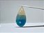 Quartzo Diverso Troilite Cabochão Gota 31x16mm - Imagem 1