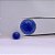 Quartzo Diverso Azul Cabochão Redondo Par 15mm - Imagem 2