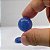 Quartzo Diverso Azul Cabochão Redondo Par 20mm - Imagem 2