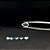Água Marinha Facetada Gota Lote 6 Pedras 5x8mm - Imagem 2