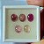 Turmalina Cabochão Oval lote Rosa 7x9mm - Imagem 1