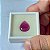 Turmalina gota Cabochão Rosa 13,5x17 mm - Imagem 2
