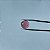 Turmalina Redonda Cabochão Rosa 11,5mm - Imagem 3