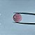 Turmalina Redonda Cabochão Rosa 11,5mm - Imagem 1